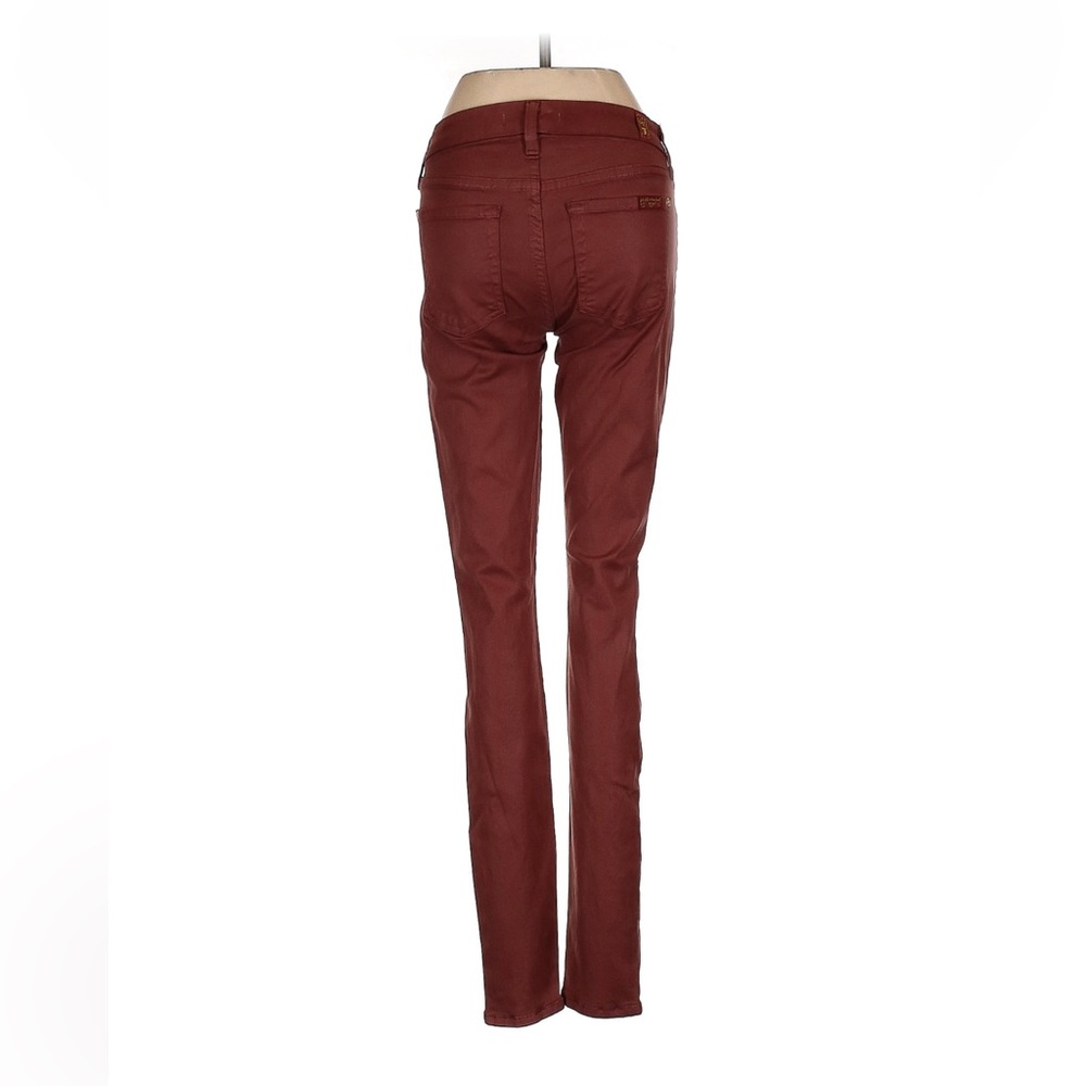 7 For All Mankind Coated Colored Jeans Size 24 - Picture 2 of 2